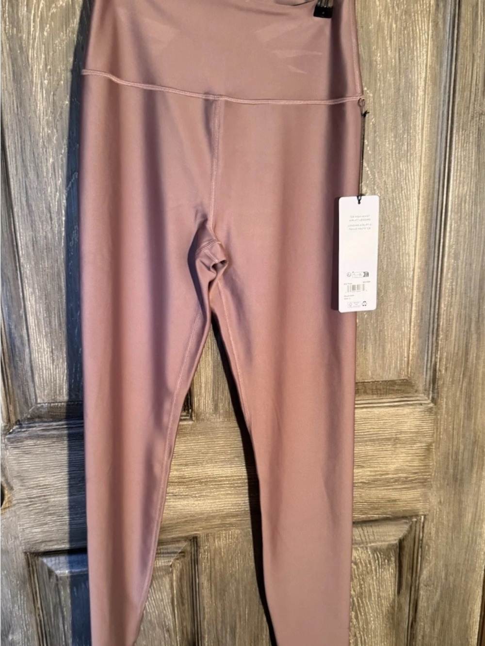 ALO Airlifts 7/8 Yoga Mauve High-Waist Leggings